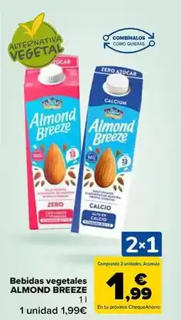 Carrefour Almond breeze - bebidas vegetales oferta