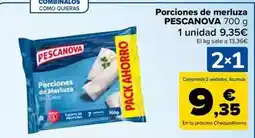 Carrefour Pescanova - porciones de merluza oferta