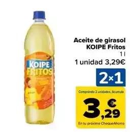 Koipe - aceite de girasol fritos