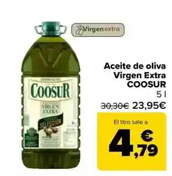 Carrefour Coosur - aceite de oliva virgen extra oferta