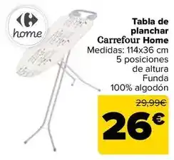 Carrefour Carrefour home - tabla de planchar oferta