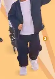 Carrefour Tex - pack 2 camisetas lisas o pantalon de felpa bebe oferta