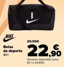 Carrefour Nike - bolsa de deporte oferta