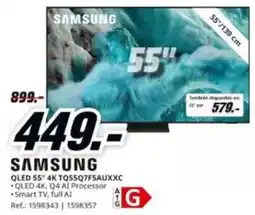 MediaMarkt Samsung - qled 55 4k tq55q75auxxc oferta