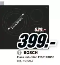 MediaMarkt Bosch - placa inducción pid61rbbbse oferta