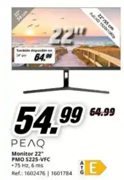 MediaMarkt Ms - monitor 22 pmo s225-vfc oferta