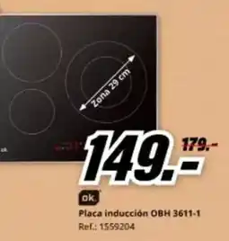 MediaMarkt Ok. - placa inducción obh oferta