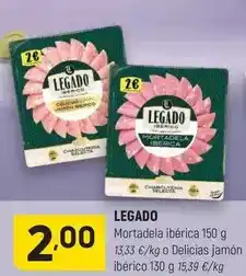 Coviran Legado - mortadela iberica oferta