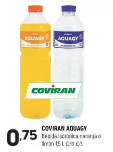 Coviran Coviran - bebida isotónica naranja o limon oferta