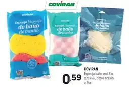 Coviran Coviran - espongia bano oval 3 u oferta