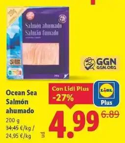 Lidl Ocean sea - salmão ahumado oferta
