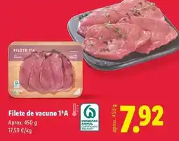 Lidl Filete de vacuno oferta