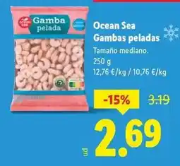 Lidl Ocean sea - gambas peladas oferta