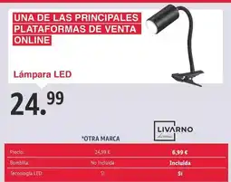 Lidl Livarno home - lámpara led oferta