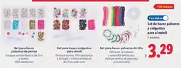 Lidl Set de hacer pulseras y colgantes para el móvil oferta