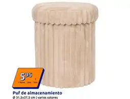 Action Puf de almacenamiento oferta