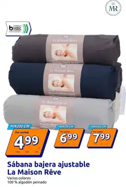 Action Sábana bajera ajustable La Maison Rêve oferta