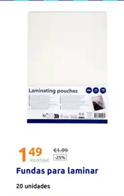 Action Fundas para laminar oferta