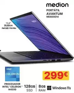 Dynos Informática Medion - procesador 128gb oferta