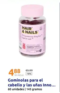 Action Gominolas para el cabello y las uñas Inno oferta