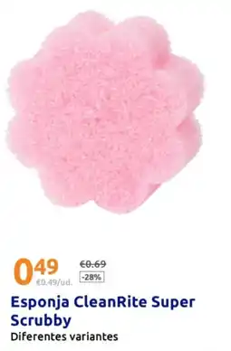 Action Esponja CleanRite Super Scrubby oferta