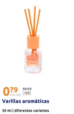 Action Varillas aromáticas oferta