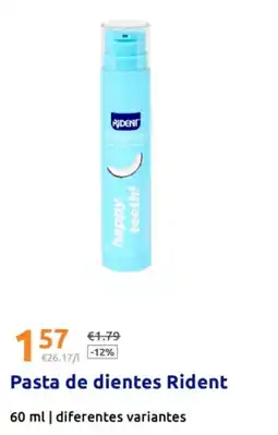 Action RIDENT Pasta de dientes oferta