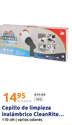 Action Cepillo de limpieza inalámbrico Clean Rite oferta