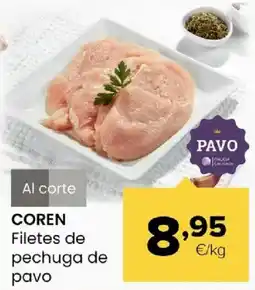 Autoservicios Familia COREN Filetes de pechuga de pavo oferta