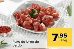 Autoservicios Familia Raxo de lomo de cerdo oferta