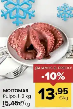 Autoservicios Familia MOITOMAR Pulpo oferta