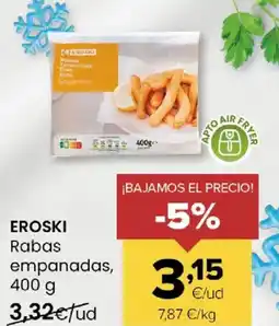 Autoservicios Familia EROSKI Rabas empanadas oferta