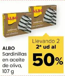 Autoservicios Familia ALBO Sardinillas en aceite de oliva oferta