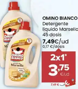 Autoservicios Familia OMINO BIANCO Detergente líquido Marsella, oferta