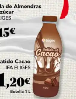 Gadis IFA ELIGES Batido Cacao oferta