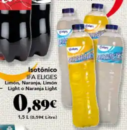 Gadis IFA ELIGES Isotonico Limón, Naranja, Limón Light o Naranja Light oferta