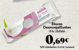 Gadis IFA UNNIA Desmaquillantes oferta