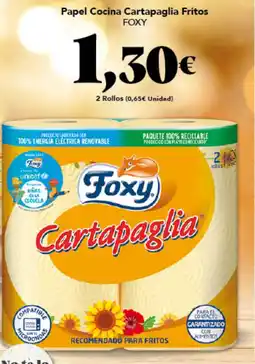Gadis FOXY Papel Cocina Cartapaglia Fritos oferta