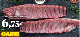 Gadis Tira de Costilla Fresca de Cerdo oferta