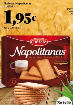 Gadis CUÉTARA Galletas Napolitanas oferta