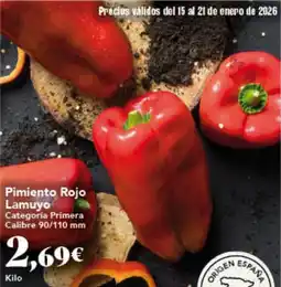 Gadis Pimiento Rojo Lamuyo oferta