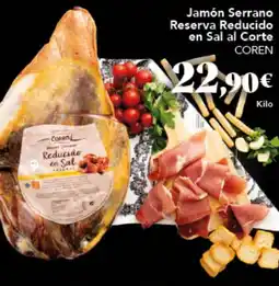 Gadis COREN Jamón Serrano Reserva Reducido Pechuga en Sal al Corte oferta