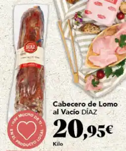 Gadis DÍAZ Cabecero de Lomo al Vacío oferta