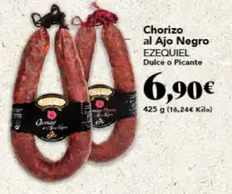 Gadis EZEQUIEL Chorizo al Ajo Negro Dulce o Picante oferta