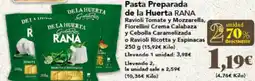 Gadis RANA Pasta Preparada de la Huerta oferta