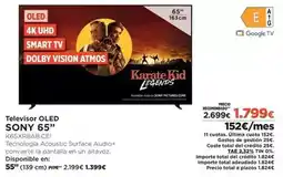 El Corte Inglés Sony - televisor oled oferta