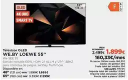 El Corte Inglés Loewe - televisor oled oferta