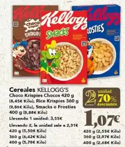 Gadis Kellogg's - cereales oferta