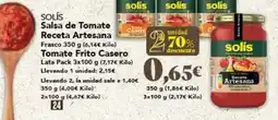 Gadis Solís - salsa de tomate receta artesana oferta