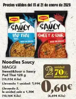 Gadis Maggi - noodles saucy oferta